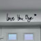 Love You Bye Holzschriftzug Wanddeko, mit Klebepunkten,Modernes Holz Wandbild für Eingang, Türdeko, Familien Wandkunst, Valentinstag Dekoration , Boho Stil für Schlafzimmer, Badezimmer und Büro