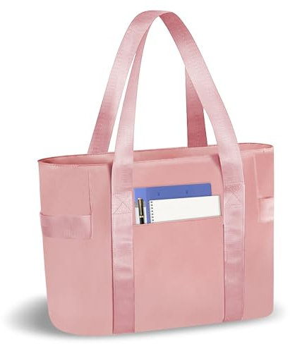 Aucuu Laptop-Tragetasche für Damen, Shopper Tasche Handtasche Groß, Wasserdichte Schultertasche Mit 15,6 Zoll Laptopfach, Tote Bag Große, Große Umhängetasche für Reisen Arbeit Schule