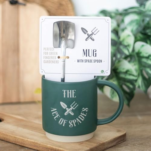 Quitting Hollywood Ace of Spades Tasse mit Spatenlöffel