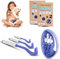 Tick Twister 3 Zeckenhaken für Hunde, Katzen und Menschen – Zeckenzange 3er Set mit Aufbewahrungsbox Sicheres Entfernen ohne Schmerzen – Ideal für Outdoor-Aktivitäten (Lila, 2er-Set)