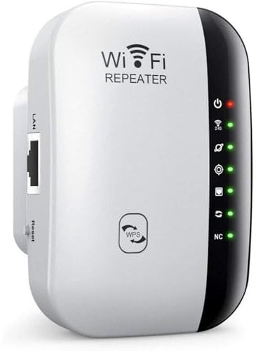 2025 Newest WiFi Extender,WiFi Booster,WiFi Repeater Covering Up to 3660 Square Feet and 50 Devices, Internet Booster with Ethernet Port, Plug and Play, Home Wireless Signal Booster