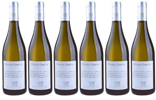 Tenuta Iuzzolini MADRE GOCCIA Vino Bianco IGT Calabria 12,5% in Vol. - 6 Bottiglie 0.75 Lt - Grandi Vini della Calabria -