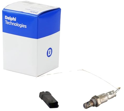 DELPHI ES20164-12B1 Lambdasonde Oxygen O2 Sensor Beheizt Kompatibel mit VW PASSAT Variant 3B6 058906265 077906265K ES20164
