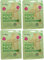 Derma V10 Foot Pack Mask (4 Pack) Deep Moisturising Tea Tree and Peppermint Oil, Honey and Almond Oil Moroccan Argan Oil & Hemp Seed Oil (Tea Tree and Peppermint Oil)