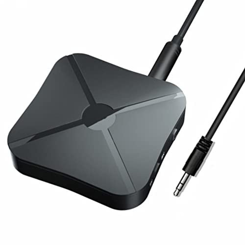 Yctze Bluetooth 5.0 Audio Sender Empfänger, Bluetooth 5.0 2 in 1 Sender Receiver, Bluetooth Audio Splitter, für Laptop/Stereoanlage/Headset