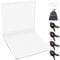 Spardar Foto Hintergrund, 3M X 4.5M Weiß Fotostudio Hintergrund mit 4 Klemmen, Faltbarer Fotohintergrund für Fotografie Video und Studio (Weiß, 3 * 4.5M)