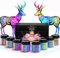 Nicpro 8 Colors Chameleon Mica Powder, Color Shift Mica Powder for Epoxy Resin & Tumbler, Resin Supplies Pigment Powder for Soap Making, Candle, Bath Bombs, Slime, Nail Art, Makeup (5 g/jar)