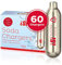 iSi - CO2 Kapseln 8.4 gr (6x10er Pack) - Sodakapseln passend für Sodamaker Classic, Twist'n Sparkle & Soda Siphon - CO2 Kartuschen für leckere Soda-Mixgetränke & Cocktails - Made in Austria, Gold