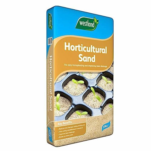 20kg Horticultural Sand – Perfect for Easy Transplanting and Improving Lawn Drainage