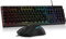 Combo Teclado y Ratón con Cable, RaceGT Ratón y Teclado Gaming Iluminación LED RGB, Silencioso, Layout Español con Teclado numérico para Ordenador, Ordenador portátil, PC, Windows/MacOS/Linux-Negro