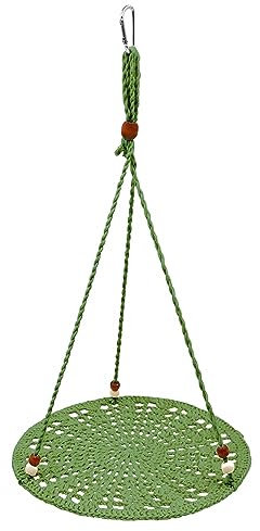 Bartagame Hängematte, Hängendes Reptilien Schaukelbett, Niedliches Eidechsen-Schaukelspielzeug für Bartagamen, Leopardgeckos, Eidechsen, Vögel, Papageien und Ratten