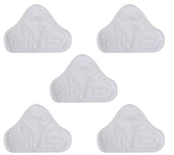 YAXRO 5pcs Compatible For Triangle Bonded Mop Pad H2O Mop X5 Triangular Drag Steam Cleaner Mop Cloths
