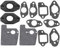 Vergaser-Dichtungssatz, 2 Sets GCV135 Vergaser-Isolatordichtung für Honda GCV190 GSV190 GCV160A Motor, Vergaser-Dichtungs-Isolator-Set