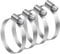 4 Pièces 40-60mm Collier de Serrage Réglable, Bolatus Collier de Serrage Inox 304 Collier Serrage Métallique pour la Plomberie, Piscine, l'Automobile et les Applications Mécaniques