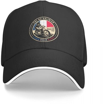 Baseballkappe Hip Hop Sonnenhut Route des Grandes Alpes Motorrad Baseballkappe Strandkappe Mädchenhüte Männergeburtstagsgeschenk für Männer Frauen