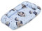 Albero Mio Multifunktionale Kuschelnest Babynest Kokon für Babys und Säuglinge 80cm x 45cm | Alter: 0-7 Monate | 100% Baumwollsatin | Atmungsaktives Material | Teddy bear world