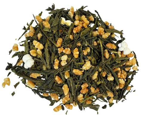 Schrader | Grüner Tee | Japan Genmaicha | mit geröstetem Naturreis | lose Blätter Bio | 100g