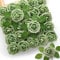 Mocoosy 50Pcs künstliche Rosenblumen, echte Berührung Schaum gefälschte Rose Bulk mit Stiel für Hochzeitssträuße Mittelstücke Brautdusche Party Home DIY künstliche Blumenarrangement Dekoration (Green)