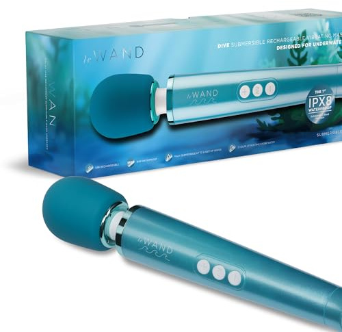 Le Wand Dive Massagestab Blau 5,4 cm