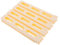 JOINPAYA 4 Stück Ladevorrichtung Für Dominosteine Domino-Clips Für Kleinkinder Domino-Slot-Clips Automatische Domino-Zug-Requisiten Zubehör Für Dominospiele Domino-bauzubehör Beige Plastik