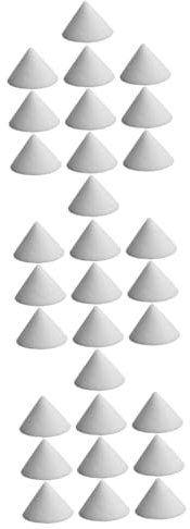 Gogogmee 30 Piezas Clavo De Cerámica Banco De Alfareros Para Exterior Horno Microondas Para Alfarería De Barro Clavos Móviles Reutilizables Cocción De Arcilla Oxido De Aluminio