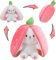 Peluche Lapin de Pâques, Lapin Mignon en Peluche de Pâques, Jouet en Peluche Lapin Cache-Cache, Peluche de Lapin, Créatif Cadeaux de Vacances pour Adultes et Enfants