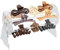 ZMDMAH 360 Grad Haarspangen Aufbewahrung MäDchen, Acryl Haarspangen Organizer, Haarklammer Organizer Aufbewahrung, Claw Clip Aufbewahrung, Haargummi Aufbewahrung Haargummis Organizer