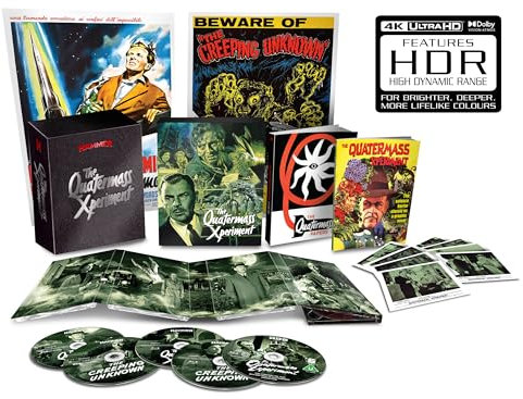 The Quatermass Xperiment Limited Collector's Edition 4K UHD+BD [Blu-ray] [Region A & B & C]