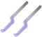 Homoyoyo 1 Pieza Cuchillo De Herramienta Floral Cortador De Barro De Flores Suministro De Floristería Cortador De Floristería Cuchillo De Corte Profesional Lavanda Acero Inoxidable