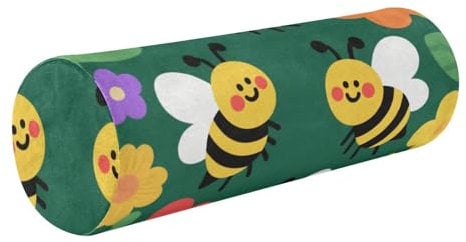 Niedliches personalisiertes Yoga-Nackenrolle, dekoratives Nackenrolle, Nackenrolle, Nackenstützkissen