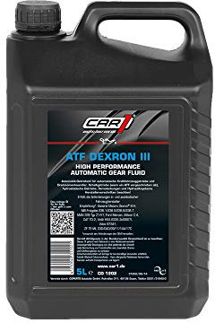 CAR1 Getriebeöl Automatik-Getriebe ATF Dexron III High Performance Getriebe Öl Automatikgetriebe Drehmomentwandler Automatic Gear Fluid 5L