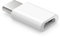 MMOBIEL USB C (male) to micro USB (female) Adaptor charge and sync USB-C devices by a micro USB cable (White)