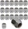 20 Radmutter M12x1,5 60° Kegelbund geschlossen SW19 H25 SW 19mm 20-KEMUTTER1215GES19H25