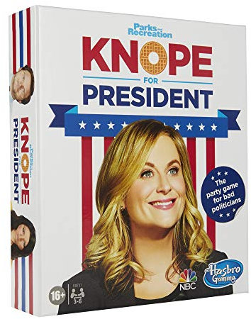Knope for President Party Card Game, for Parks and Recreation Fans, with Themes and Characters from The Hit TV Show, Game for Ages 16 and Up