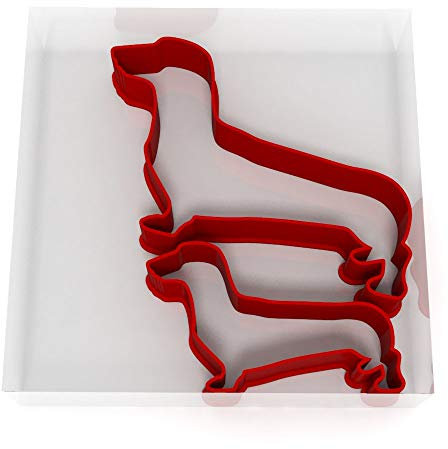 Dachshund Dog Set of 2 Value Cookie/Fondant Cutters Pair 5CM + 8CM