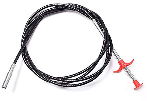 Pinza flessibile con 4 artigli per raccogliere il tubo flessibile, strumento di assistenza per raccogliere rifiuti, lavandino, scarichi, WC (200,7 cm)