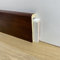 Battiscopa Coprimarmo copribattiscopa in Duropolimero Polistrutturato 100x25 effetto legno o bianco walnut