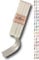 Sandras-Bastelladen Schrägband/Einfassband Satin gefalzt 2m x 20mm 006-Hellgrau