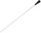 Sahkgye Taktstock mit ABS-, 38,1 cm, Weiß