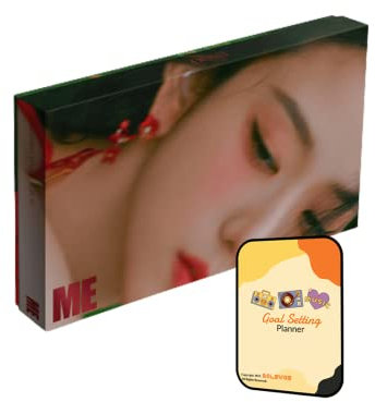 Blackpink JISOO Album - FIRST SINGLE ALBUM Red ver.+Pre Order Benefits+BolsVos Exclusive K-POP Inspired Digital Planner, Sticker Pack for Social Media