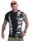 Yakuza Herren Graveyard T-Shirt, Schwarz, 4XL