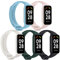 ASDONAL 5 Pezzi Cinturino Compatibile con Xiaomi Smart Band 8 Active / Redmi Smart Band 2, Cinturini di Ricambio per Xiaomi Mi Band 8 Active e Redmi Band 2 Bracciale (5 Colori)