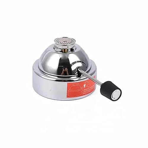 Mini brûleur à gaz butane de cuisinière portative d'acier inoxydable, cuisinière gonflable extérieure cuisinière à gaz cuisinière à gaz cuisinière à pique-nique portative (A)