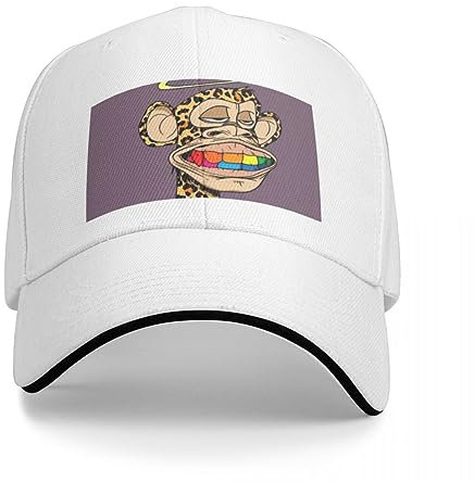 Basecap Bored Ape NFT [HI Res] Cap Baseball Cap Streetwear Caps Luxus Frau Cap Herren