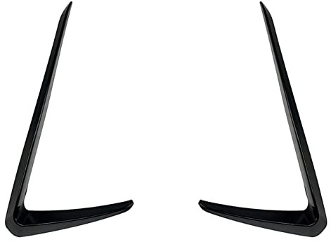 JUNOOS Griglia Fendinebbia Auto per VW per Golf 7 GTI 2013-2016 Paraurti Anteriore Laterale Air Vent Trim Nero Telaio di Aspirazione Auto Griglia Splitter Spoiler Griglia Fendinebbia Auto