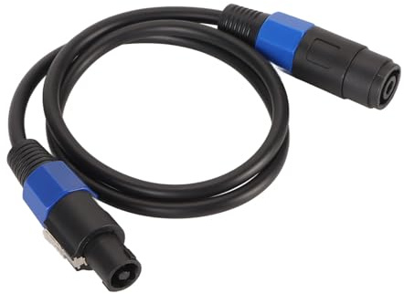 Speakon to Speakon Cables, Speakon Extension Cables, Speakon Male to Female Wire Audio Cord DJ Speaker Cable for Loudspeaker Amplifier, 3.3ft