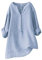 Chemise Rose et Haut Blanc Femme Chic, Pull Vert, Top Blanc Élégant, Vêtements Été, Tee Shirt Grande Taille 54/56, Pull Col V Turquoise S