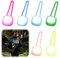 Mineup LED Blinklicht Schulranzen, 6 Stück LED Reflektoren Kinder, Leuchtanhänger Hund Sicherheitslicht, Reflektor Anhänger, LED Kinderwagen Licht für Kinderwagen Nachtlauf Bergsteigen Joggen