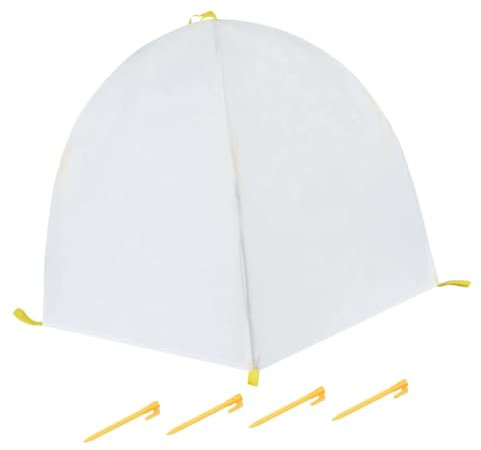 CAXUSD 1 Juego de Fundas para Plantas con Cordón de Invierno No Tejidas para Jardín para Proteger Arbustos Y Evitar Las Heladas