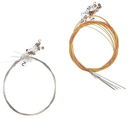 ibasenice 4sätze Strings Lyre Replacement Strings Robuste Langlebige Saiten Für Lyra-harfe Für Musiker Und Anfänger Einfache Installation Geeignet Für Verschiedene Modelle
